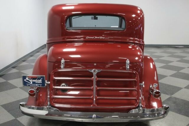 1933 Burgundy Buick Victoria Coupe