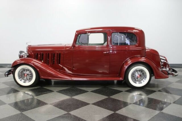 1933 Burgundy Buick Victoria Coupe