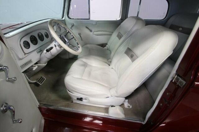 1933 Burgundy Buick Victoria Coupe