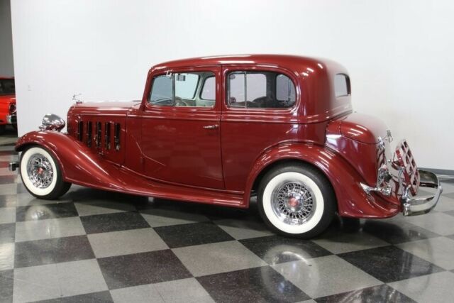 1933 Burgundy Buick Victoria Coupe