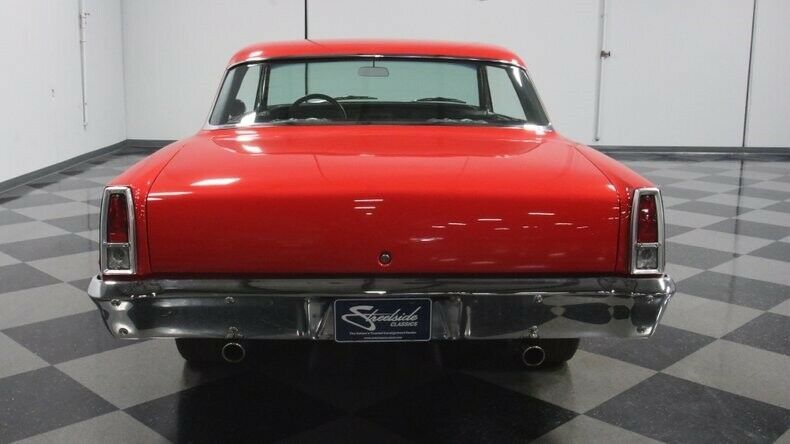1966 Red Chevrolet Nova Hardtop