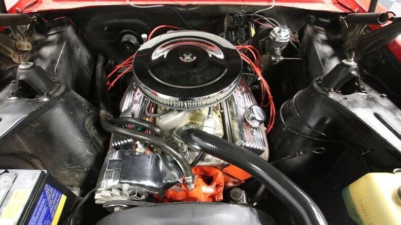 1966 Red Chevrolet Nova Hardtop