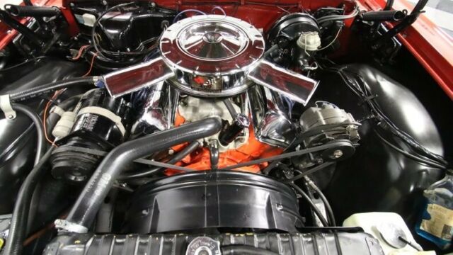 1963 Red Chevrolet Impala Convertible