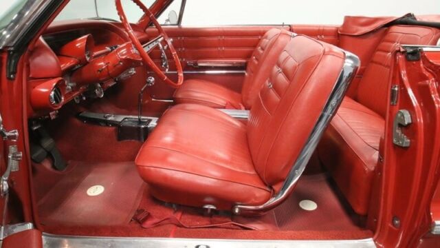 1963 Red Chevrolet Impala Convertible