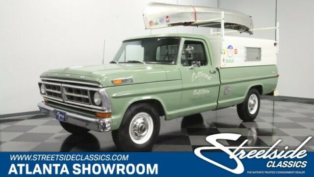 1971 Green Ford F-250 Pickup Truck