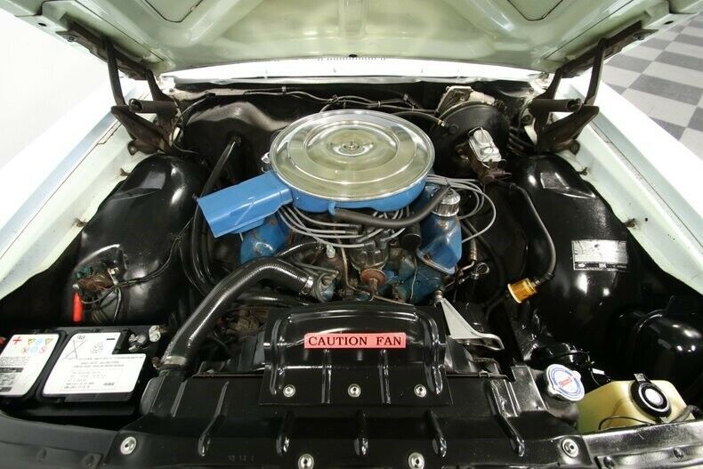 1968 Blue Ford Galaxie Convertible