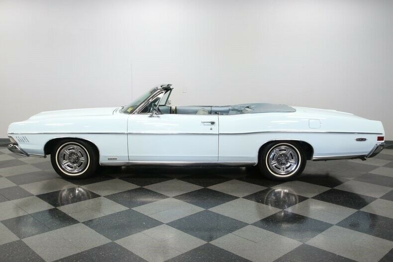 1968 Blue Ford Galaxie Convertible