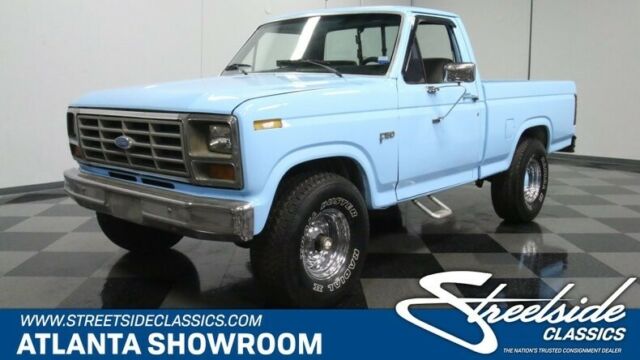 1983 Blue Ford F-150 Pickup Truck
