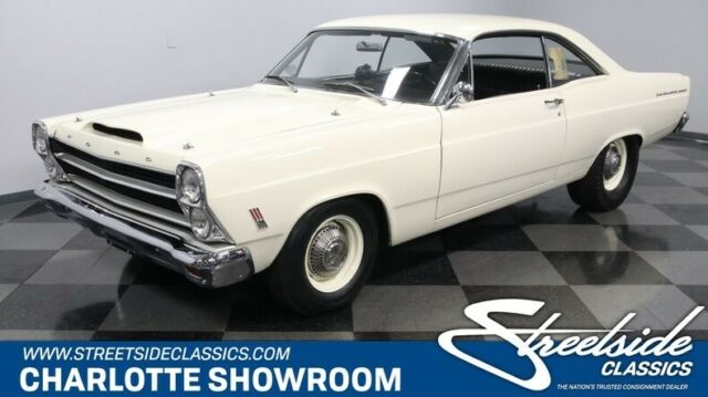 1966 White Ford Fairlane Hardtop