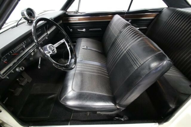 1966 White Ford Fairlane Hardtop