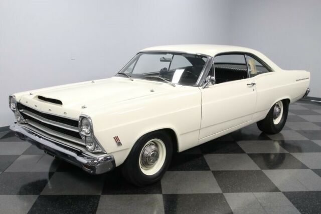 1966 White Ford Fairlane Hardtop