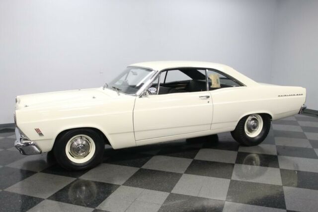 1966 White Ford Fairlane Hardtop