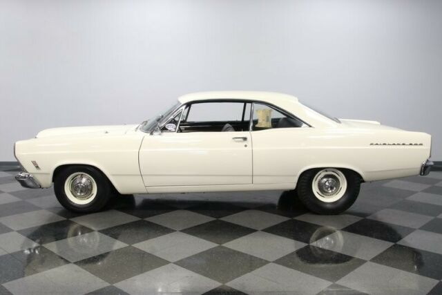 1966 White Ford Fairlane Hardtop