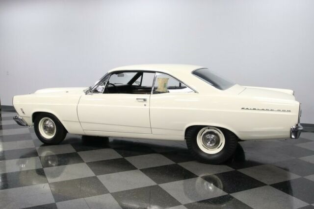 1966 White Ford Fairlane Hardtop