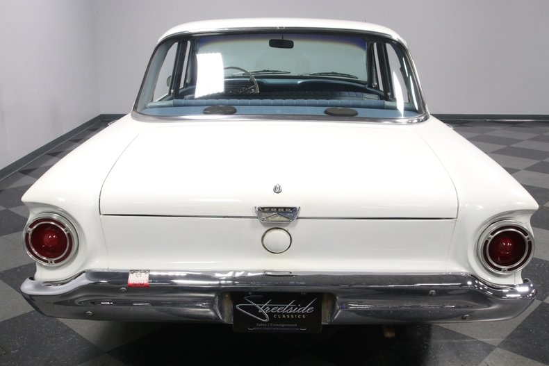 1960 White Ford Falcon Sedan