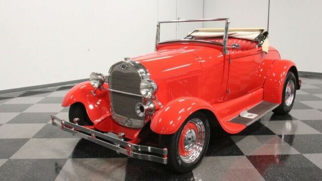 1929 Red Ford Roadster Roadster