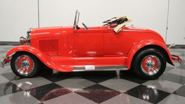1929 Red Ford Roadster Roadster