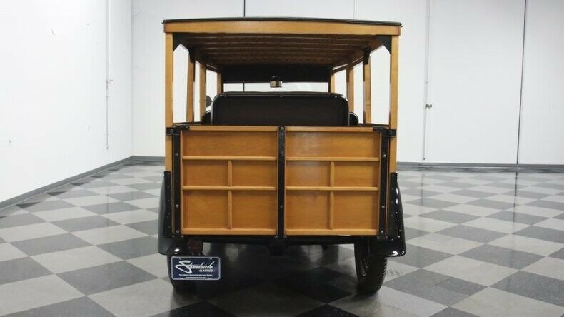 1929 Tan Ford Model A Station Wagon