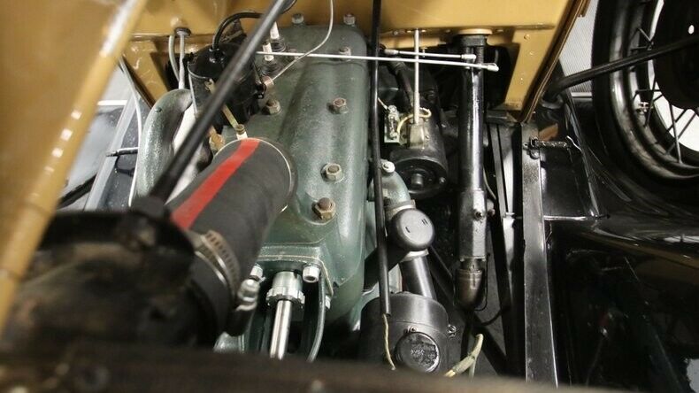 1929 Tan Ford Model A Station Wagon