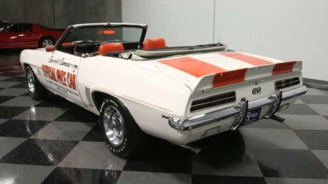 1969 White Chevrolet Camaro Convertible