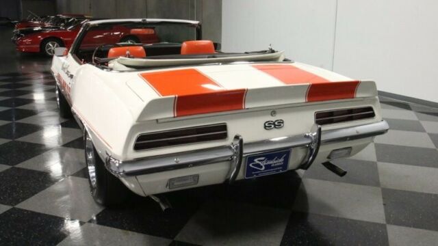 1969 White Chevrolet Camaro Convertible