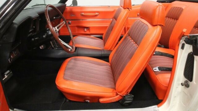 1969 White Chevrolet Camaro Convertible