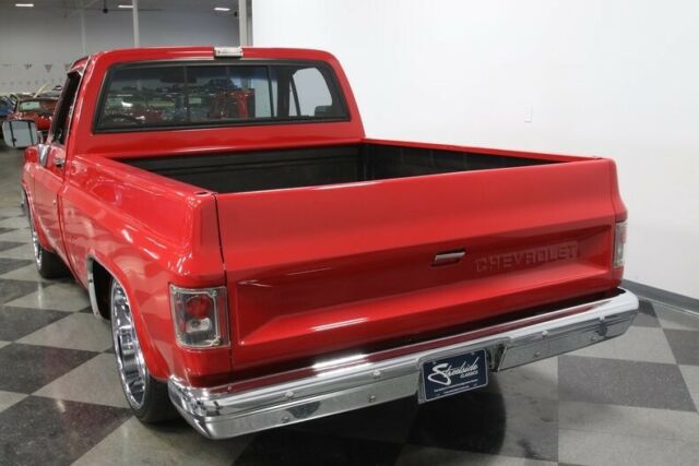 1985 Red Chevrolet C-10 Pickup Truck