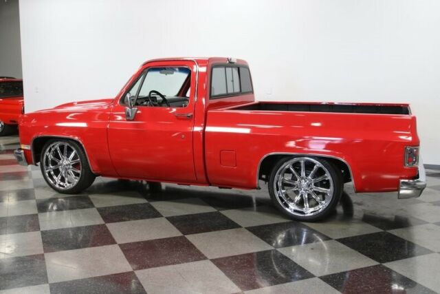 1985 Red Chevrolet C-10 Pickup Truck