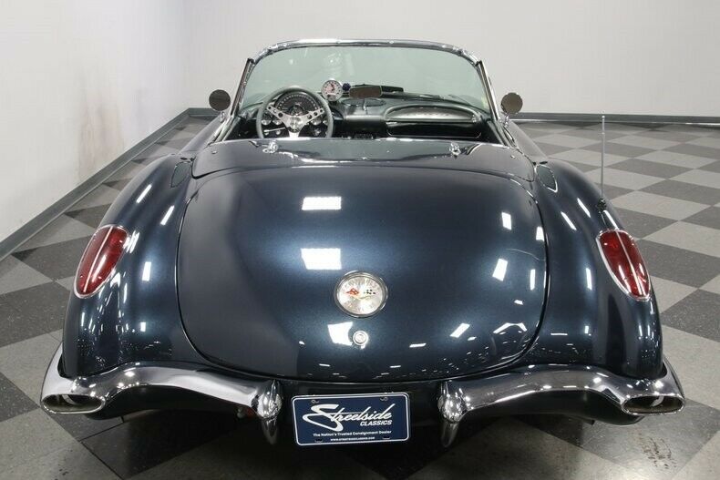 1959 Blue Chevrolet Corvette Convertible