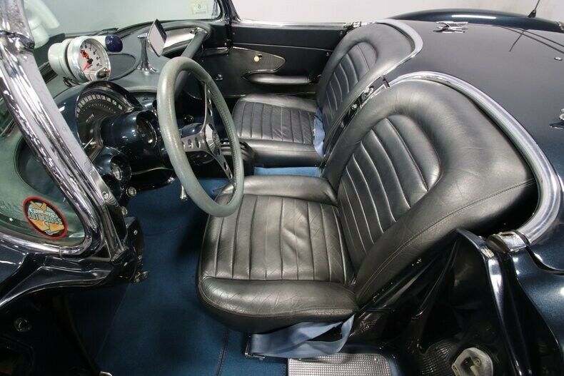 1959 Blue Chevrolet Corvette Convertible