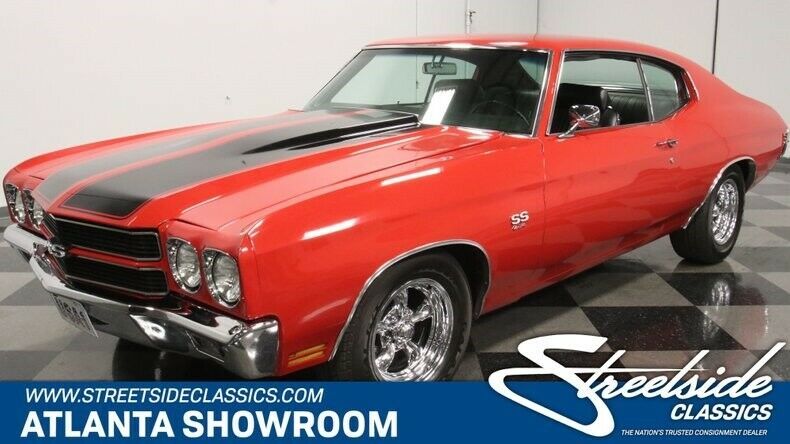 1970 Red Chevrolet Chevelle Coupe