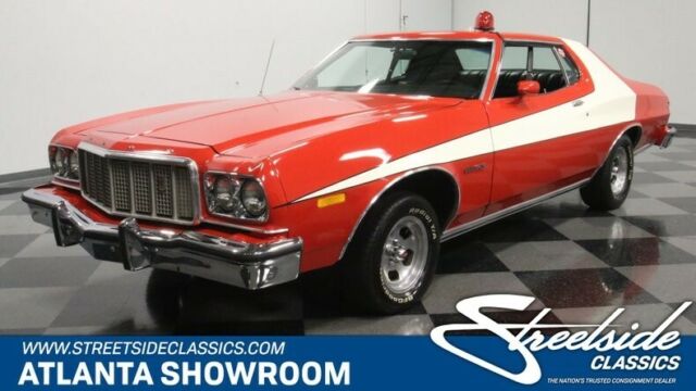 1976 Red Ford Torino Coupe