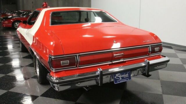 1976 Red Ford Torino Coupe