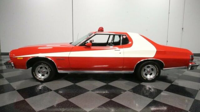 1976 Red Ford Torino Coupe