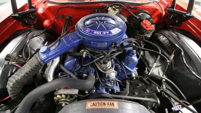 1976 Red Ford Torino Coupe