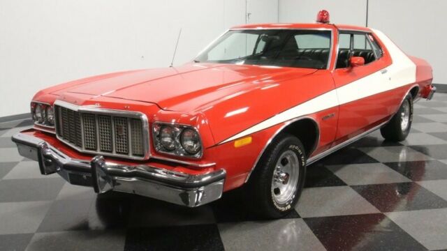 1976 Red Ford Torino Coupe