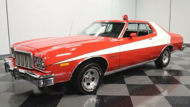 1976 Red Ford Torino Coupe