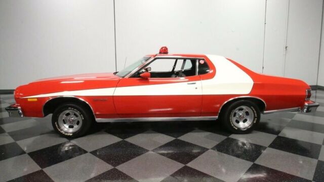 1976 Red Ford Torino Coupe