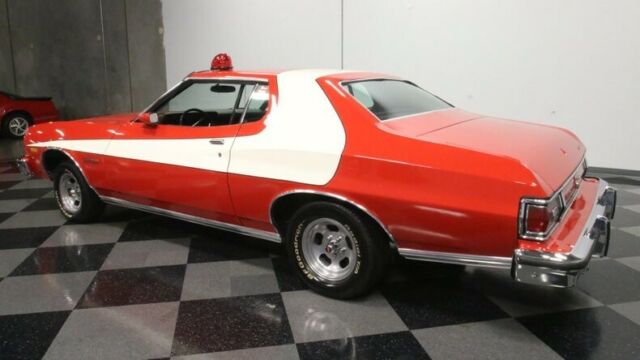 1976 Red Ford Torino Coupe