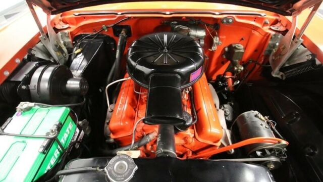 1957 Red Chevrolet Bel Air/150/210 Hardtop