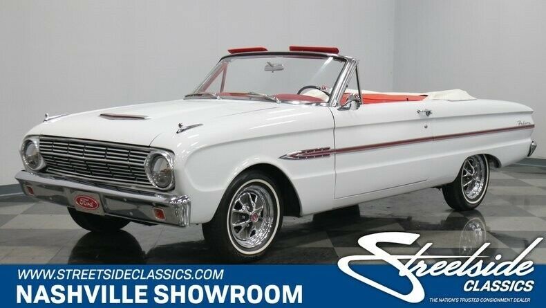 1963 White Ford Falcon Convertible
