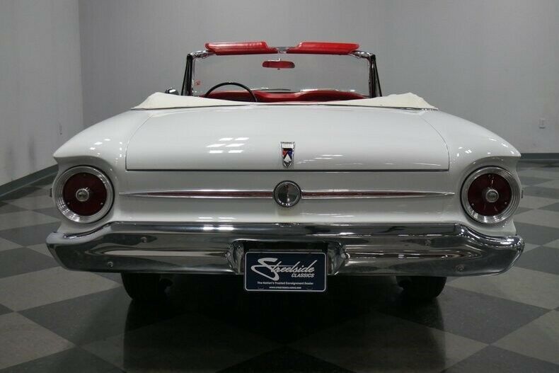 1963 White Ford Falcon Convertible