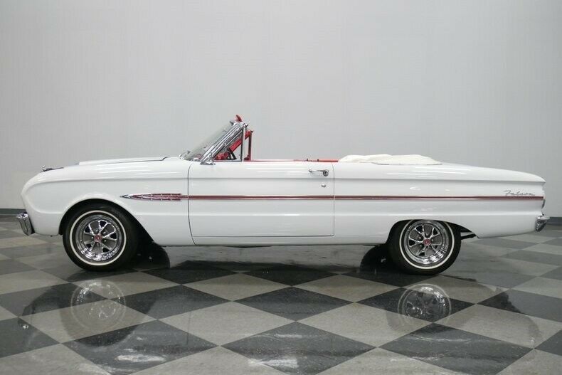 1963 White Ford Falcon Convertible
