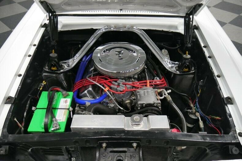 1963 White Ford Falcon Convertible