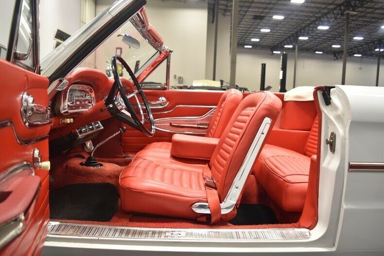 1963 White Ford Falcon Convertible