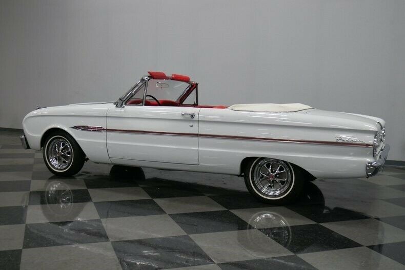 1963 White Ford Falcon Convertible