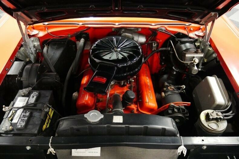 1957 Red Chevrolet Bel Air/150/210 Convertible