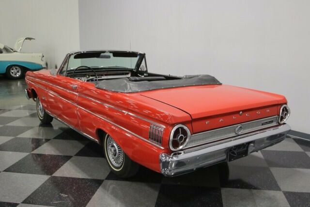 1964 Red Ford Falcon Convertible
