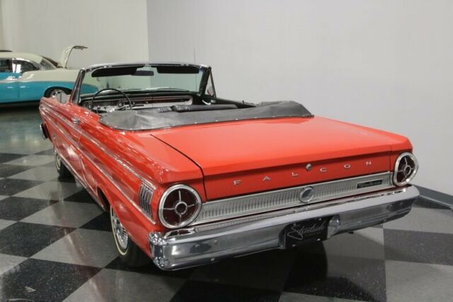 1964 Red Ford Falcon Convertible