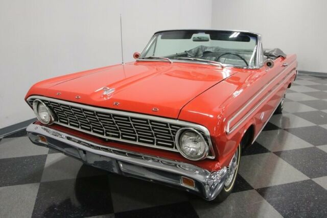 1964 Red Ford Falcon Convertible